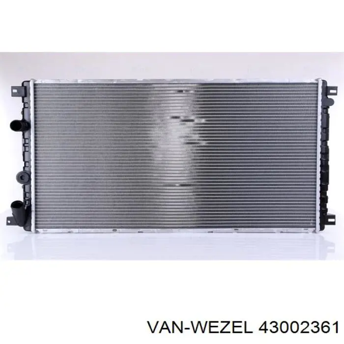 Купить 43002361 VAN Wezel Радиатор водяной
