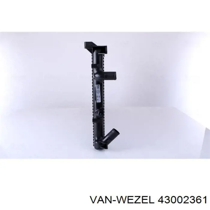 Радиатор 43002361 VAN Wezel