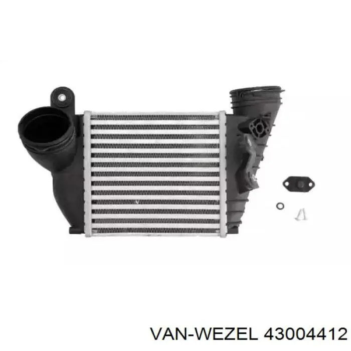 Купить 43004412 VAN Wezel Интеркулер