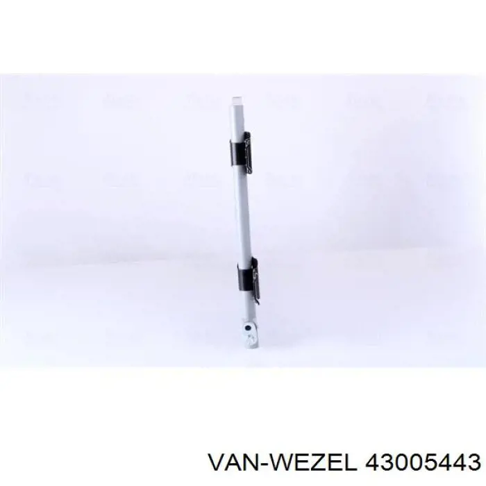 Радиатор охлаждения кондиционера VAN Wezel 43005443