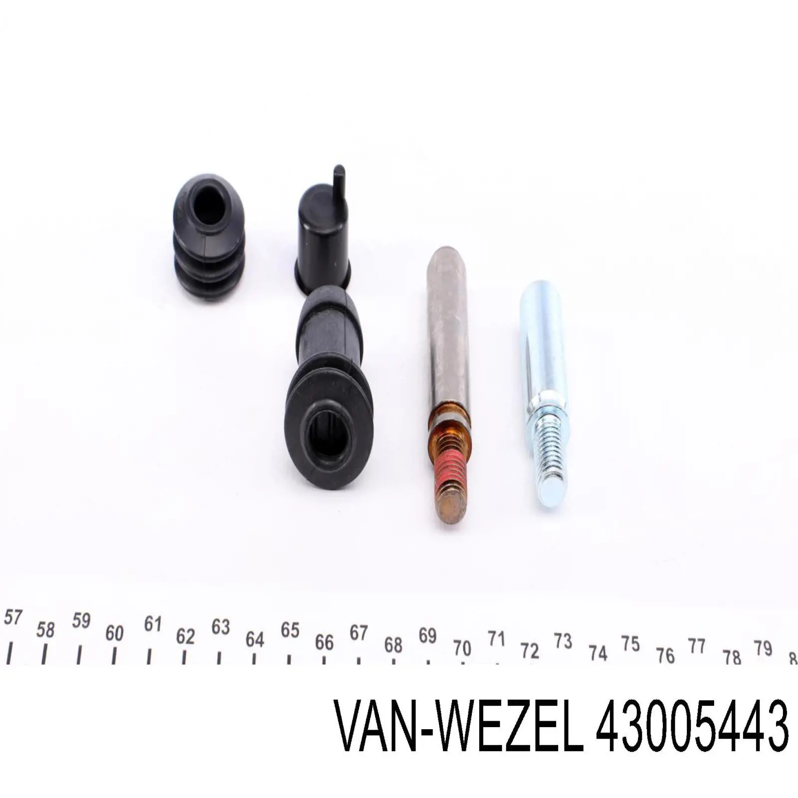 Радиатор кондиционера 43005443 VAN Wezel