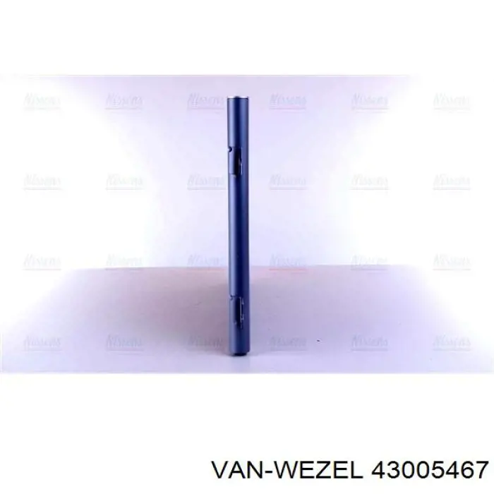 Радиатор кондиционера 43005467 VAN Wezel
