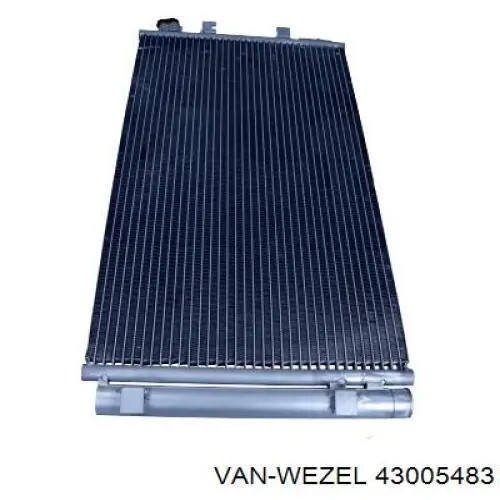 Конденсатор кондиционера VAN Wezel 43005483 цена, от 69.62 USD