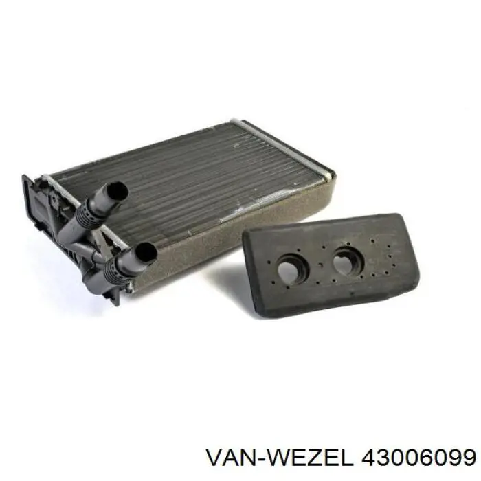 43006099 VAN Wezel радиатор печки