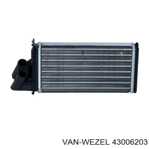 Radiador de calefacción 43006203 VAN Wezel