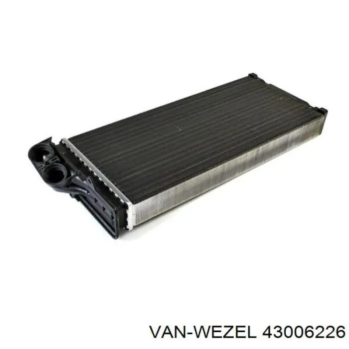 43006226 VAN Wezel радиатор печки
