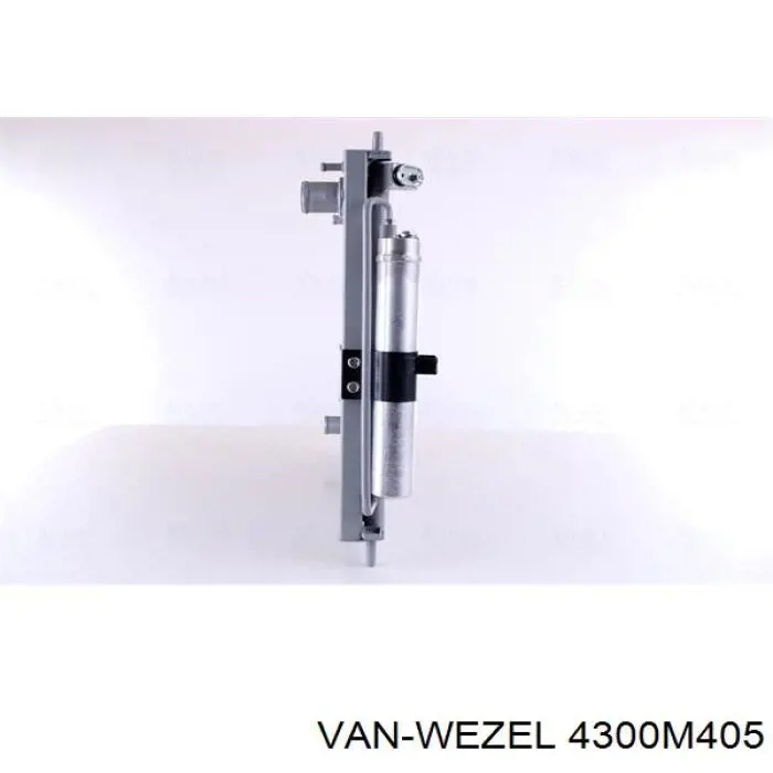 Радиатор 4300M405 VAN Wezel