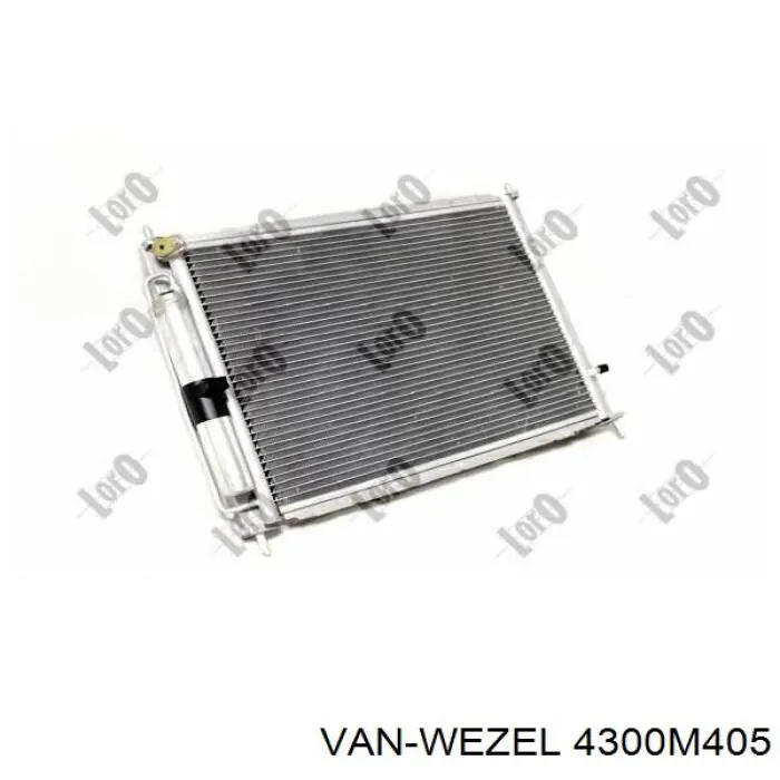 Радиатор охлаждения двигателя VAN Wezel 4300M405 цена, от 154.68 USD