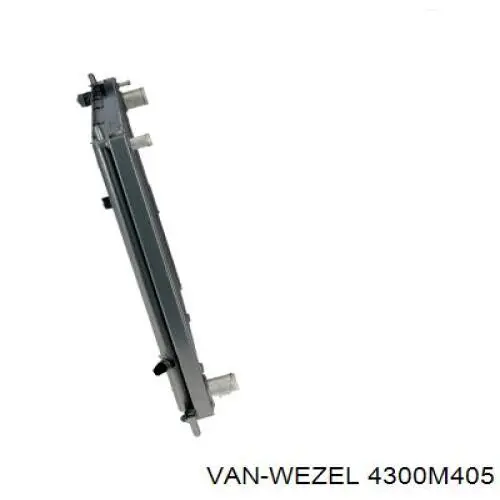 Купить 4300M405 VAN Wezel Радиатор водяной