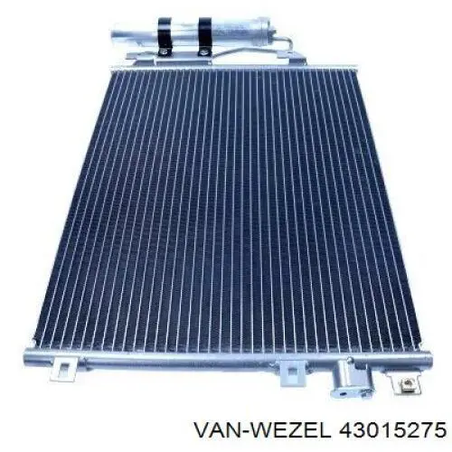Радиатор кондиционера 43015275 VAN Wezel