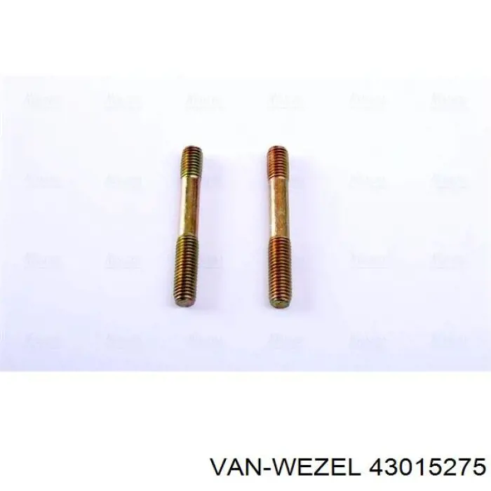 Радиатор охлаждения кондиционера VAN Wezel 43015275