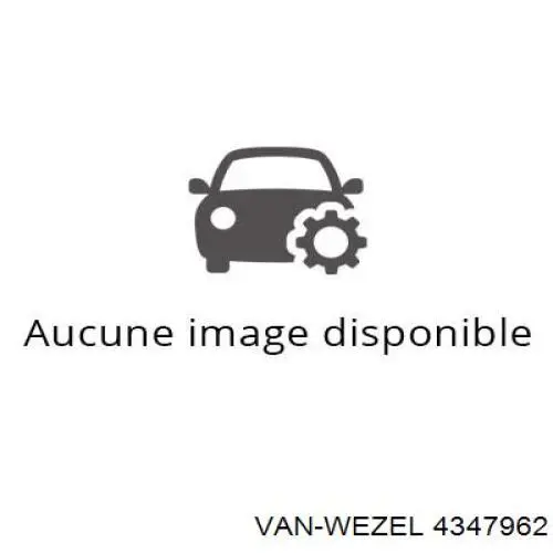 Фара правая 4347962 VAN Wezel