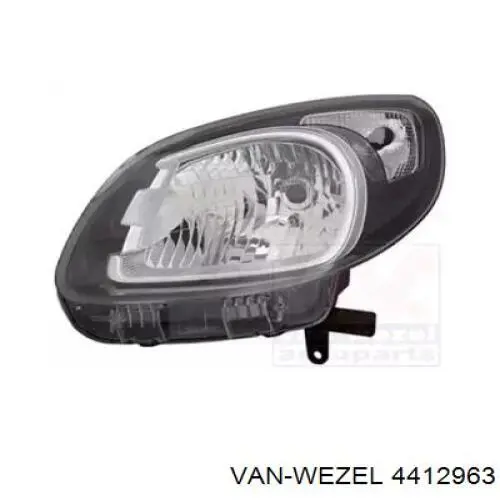 4412963 VAN Wezel luz esquerda