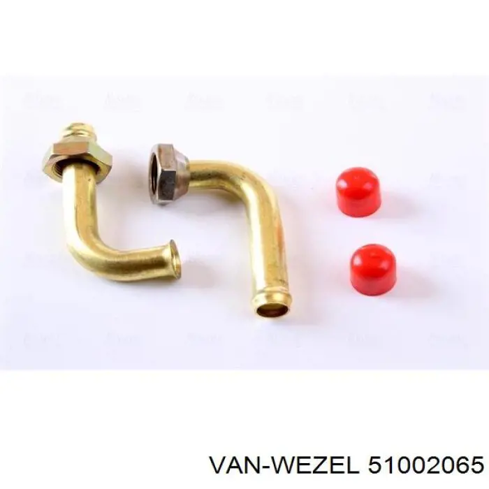 Купить 51002065 VAN Wezel Радиатор водяной