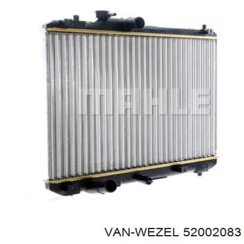 Купить 52002083 VAN Wezel Радиатор водяной