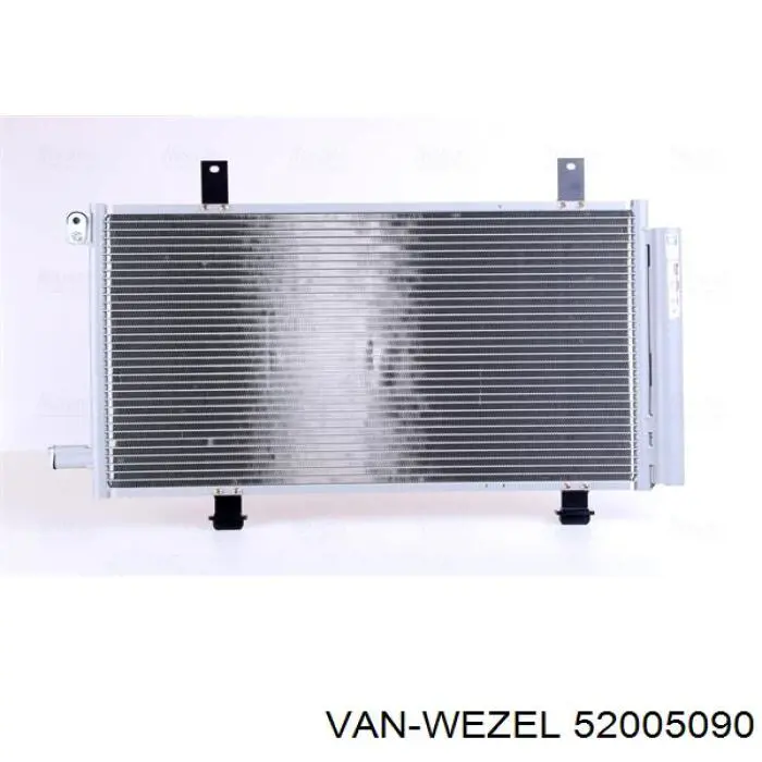 Condensador aire acondicionado 52005090 VAN Wezel