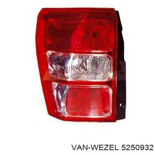 Фонарь задний правый 5250932 VAN Wezel