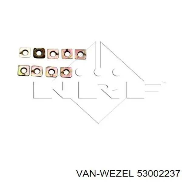 53002237 VAN Wezel радиатор