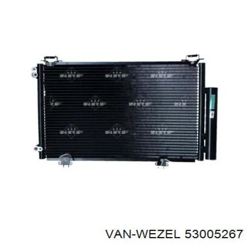 Купить 53005267 VAN Wezel Радиатор системы охлаждения кондиционера