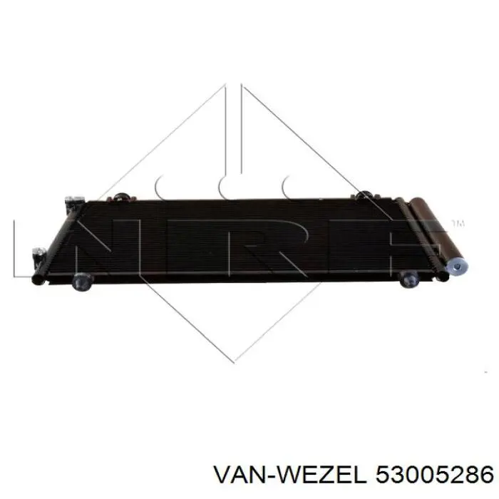 Купить 53005286 VAN Wezel Радиатор системы охлаждения кондиционера