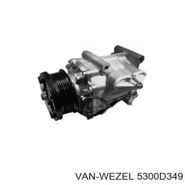 Осушитель кондиционера VAN Wezel 5300D349 цена, от 13.94 USD