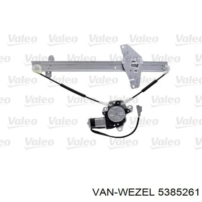 Механизм стеклоподъемника двери передней левой 5385261 VAN Wezel