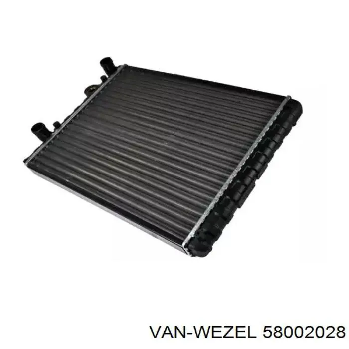 Купить 58002028 VAN Wezel Радиатор водяной