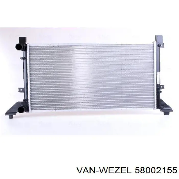 58002155 VAN Wezel радиатор