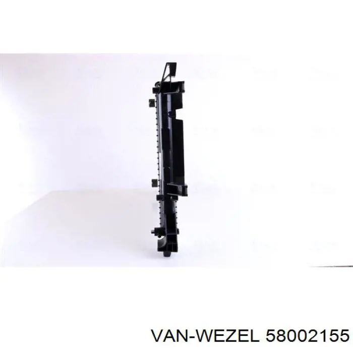 Радиатор охлаждения двигателя VAN Wezel 58002155 цена, от 66.86 USD