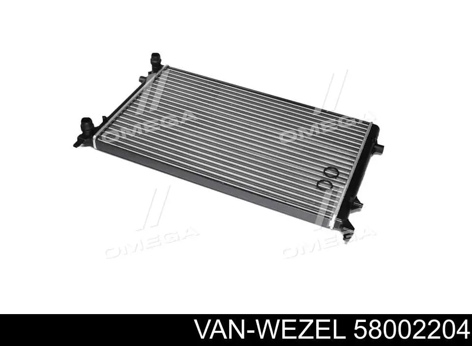 58002204 VAN Wezel радиатор