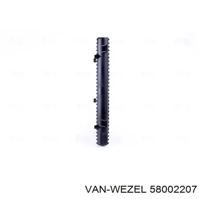 Радиатор охлаждения двигателя VAN Wezel 58002207 цена, от 55.17 USD