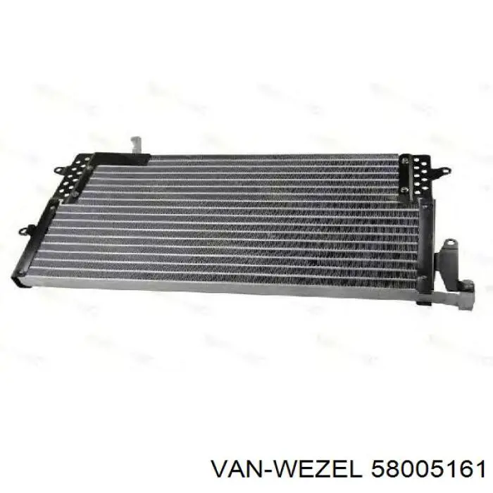 Конденсатор кондиционера VAN Wezel 58005161 цена, от 73.37 USD