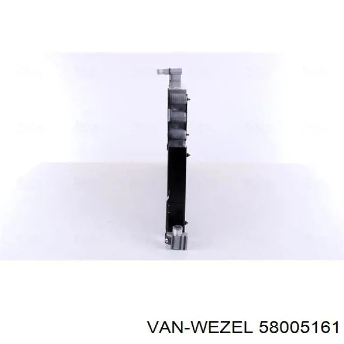 Купить 58005161 VAN Wezel Радиатор системы охлаждения кондиционера