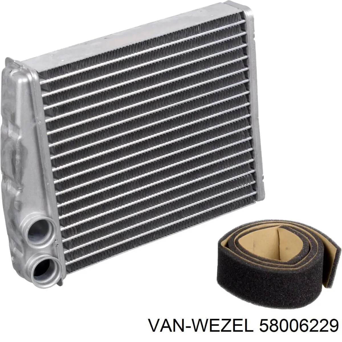 Radiador de calefacción 58006229 VAN Wezel