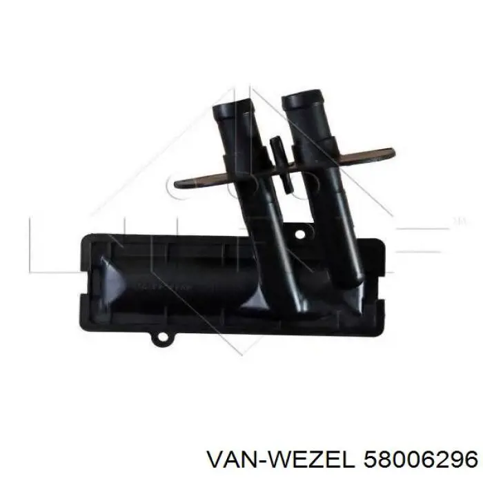 Купить 58006296 VAN Wezel Радиатор печки