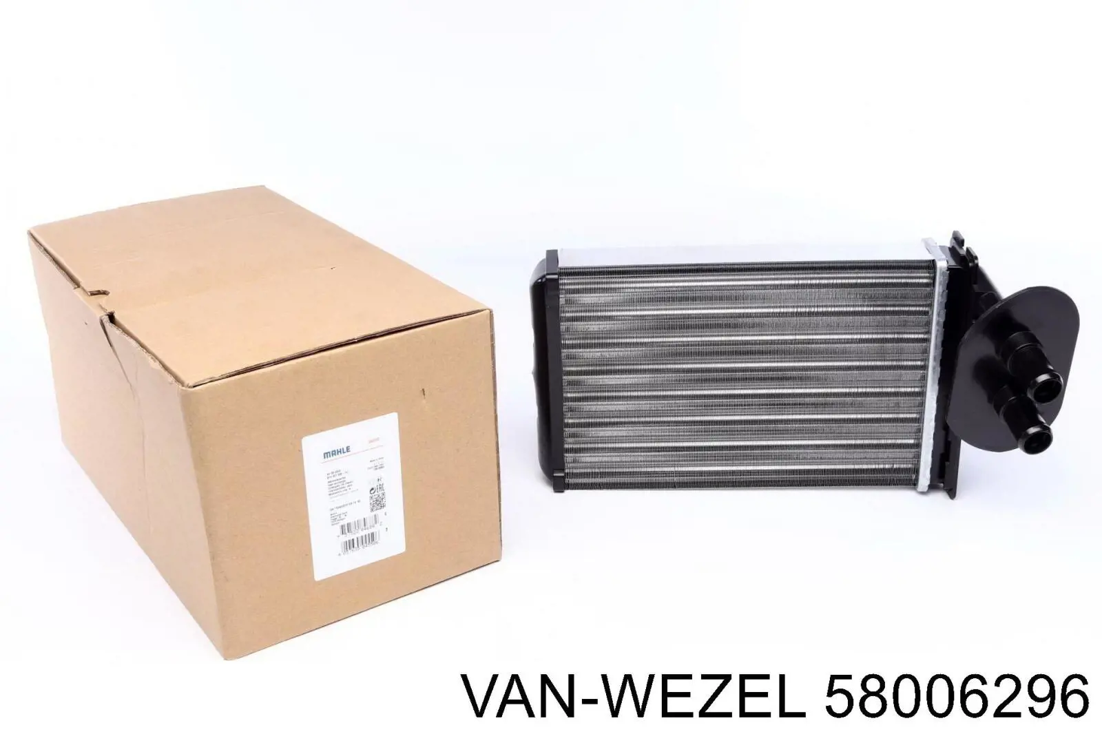 Радиатор печки (отопителя) VAN Wezel 58006296 цена, от 22.67 USD
