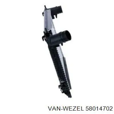 58014702 VAN Wezel radiador de intercooler