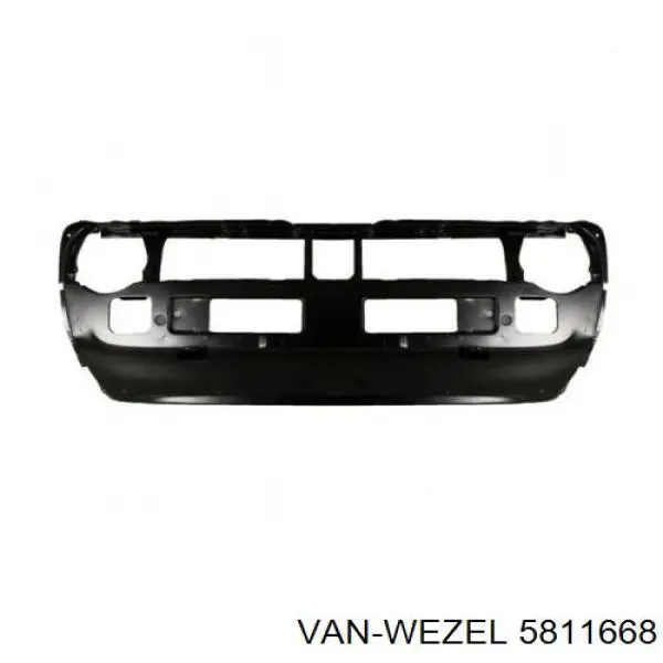 Суппорт радиатора в сборе (монтажная панель крепления фар) VAN Wezel 5811668