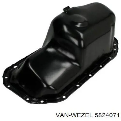 5824071 VAN Wezel поддон масляный картера двигателя