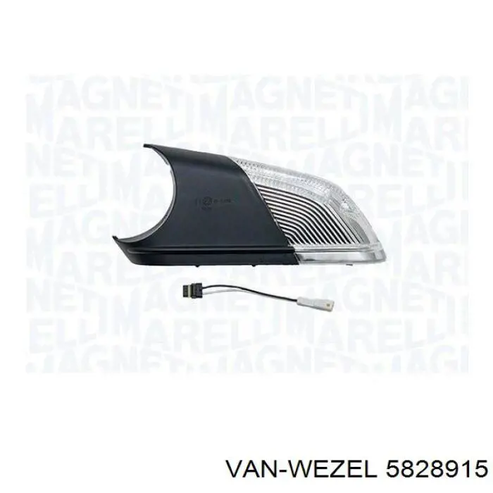 Указатель поворота зеркала, левый VAN Wezel 5828915 цена, от 10.31 USD
