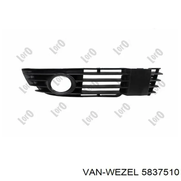 Решетка радиатора VAN Wezel 5837510