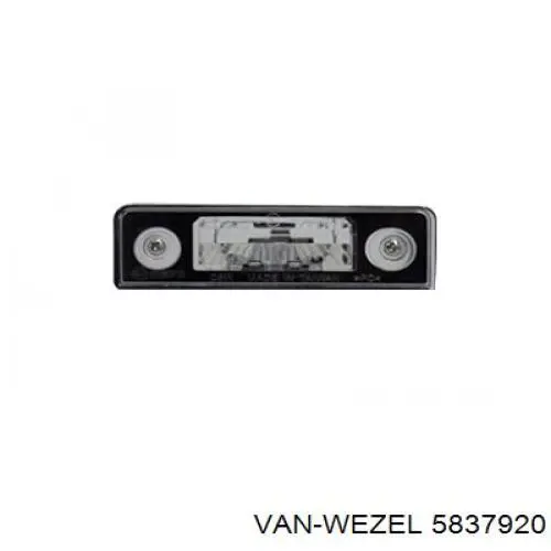 Купить 5837920 VAN Wezel Фонарь подсветки номерного знака