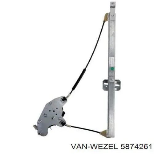 Стеклоподъемник передней левой двери 5874261 VAN Wezel