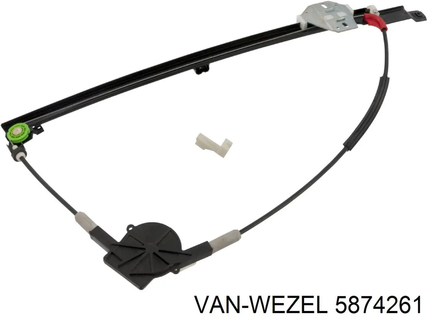 Механизм стеклоподъемника водительской двери VAN Wezel 5874261 цена, от 71.60 USD