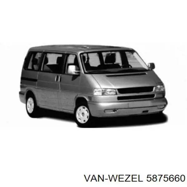 Капот 5875660 VAN Wezel