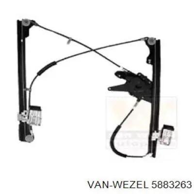 5883263 VAN Wezel механизм стеклоподъемника двери передней левой