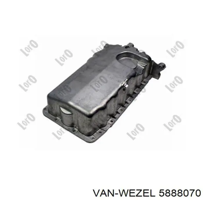 Купить 5888070 VAN Wezel Поддон картера двигателя