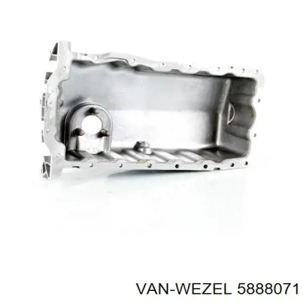 Поддон масляный картера двигателя VAN Wezel 5888071