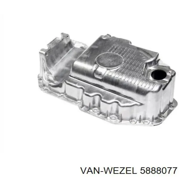 5888077 VAN Wezel panela de óleo de cárter do motor