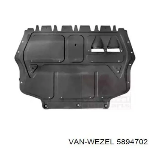 5894702 VAN Wezel защита двигателя передняя